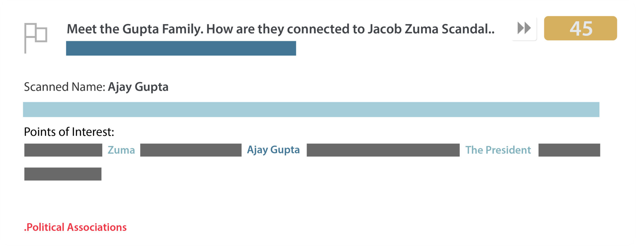 Political Associations South Africa Adverse Media